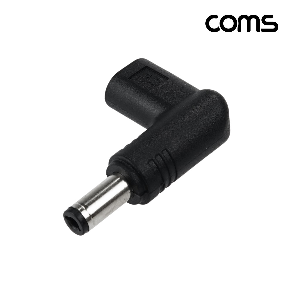 Coms Type C PD to DC19.5V (5.5-2.1) 변환 젠더 C타입