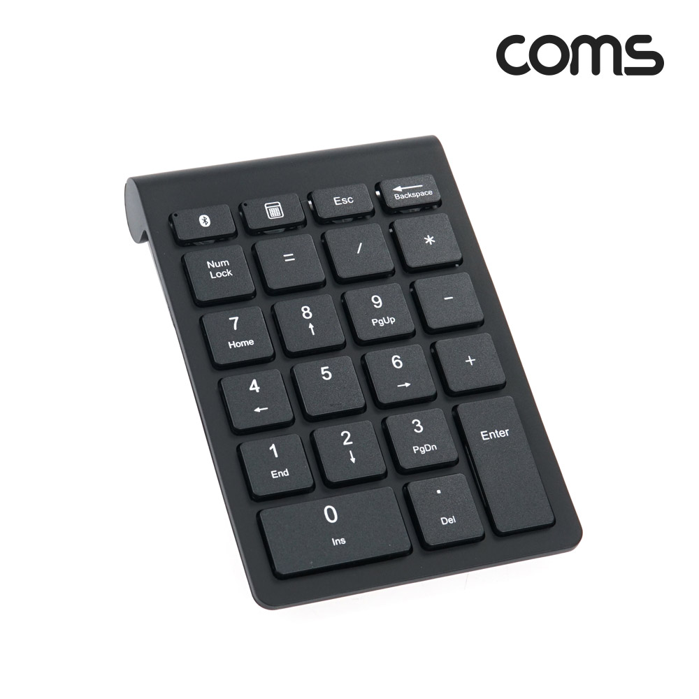 Coms 블루투스 숫자 키패드 22Key 무선 휴대용 키보드