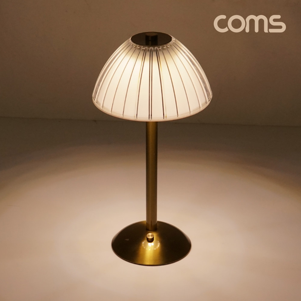 Coms 크리스탈 테이블 LED 램프 무선 감성 인테리어