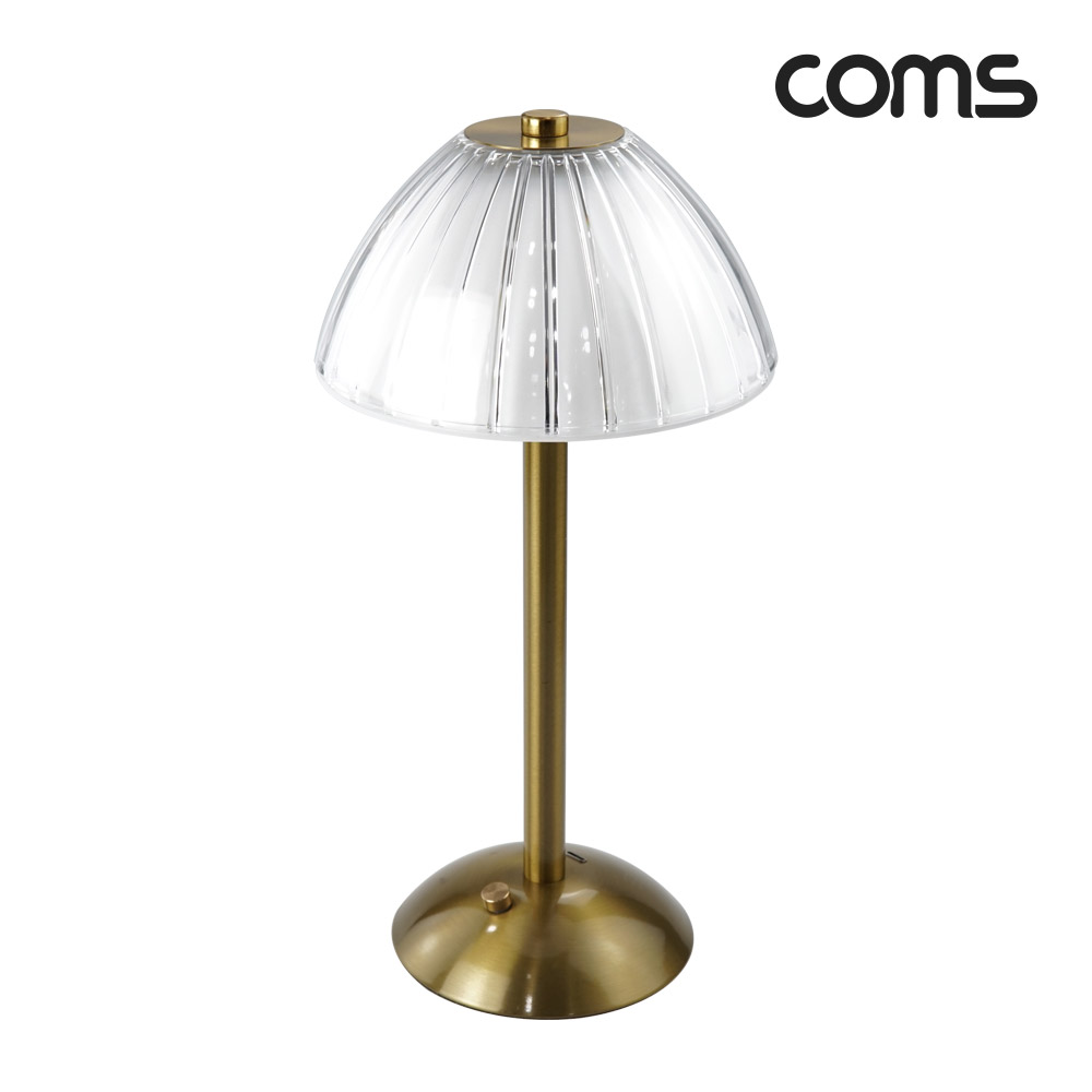 Coms 크리스탈 테이블 LED 램프 무선 감성 인테리어
