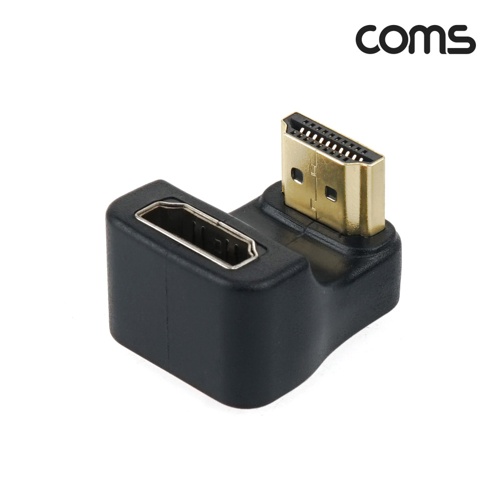 Coms HDMI 연장 꺾임 젠더 MF 8K 60Hz 2.1 UHD