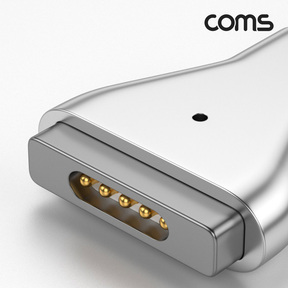 Coms USB Type C 전원 변환젠더 노트북 마그네틱 충전 PD 18.5-20V 5A C타입