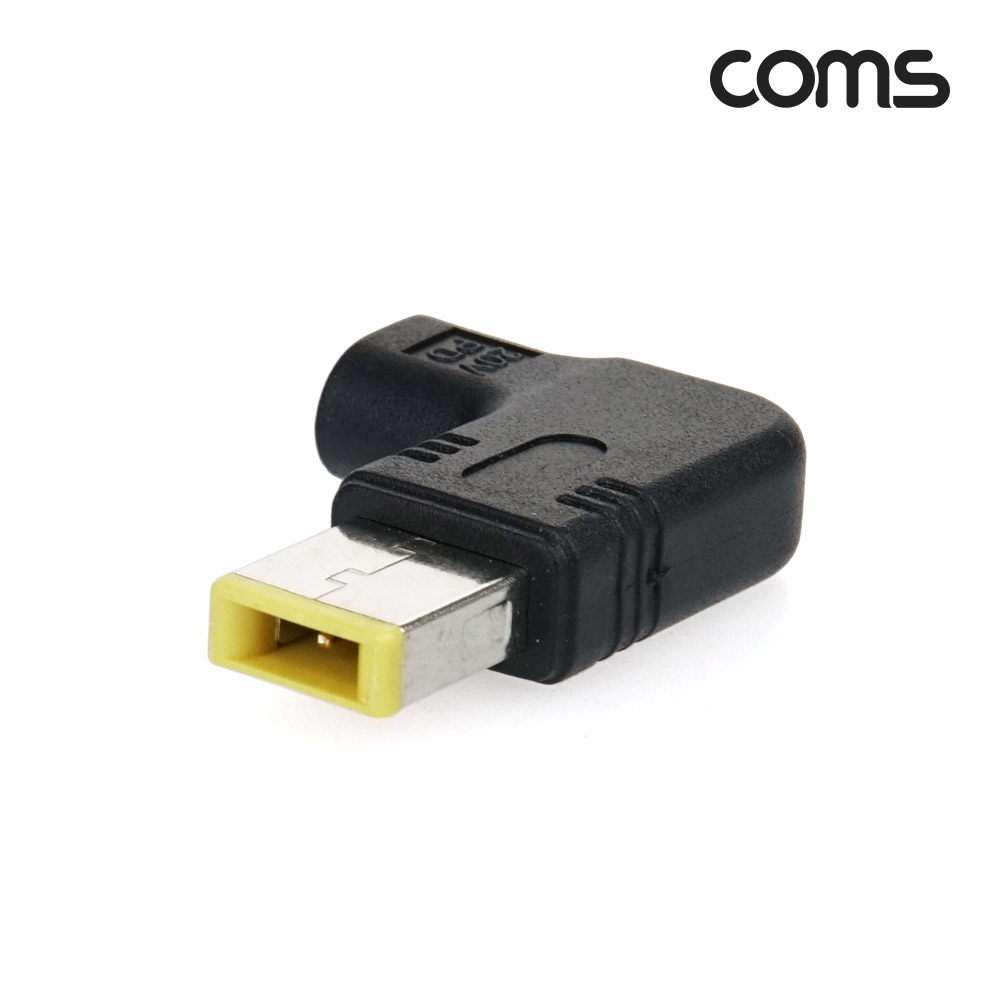 Coms USB Type C 노트북 전원변환 젠더 C타입 PD to DC Lenovo 레노버