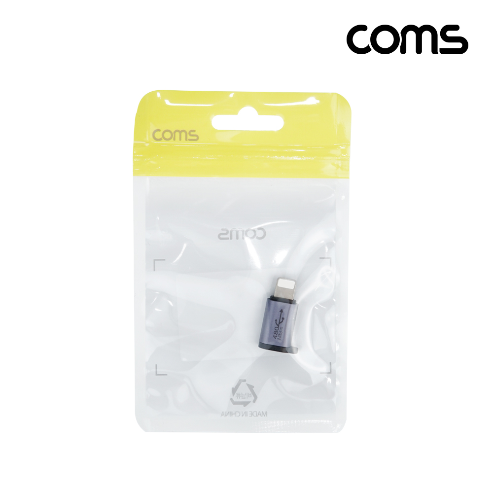Coms USB 3.1 C타입 type C(F) to iOS 8Pin 8핀(M) 변환 젠더