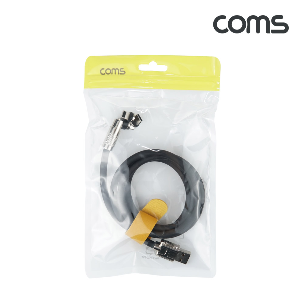 Coms 3 in 1 마그네틱 멀티케이블 1M USB to C타입 iOS 8핀 마이크로 5핀 micro 5Pin 자석