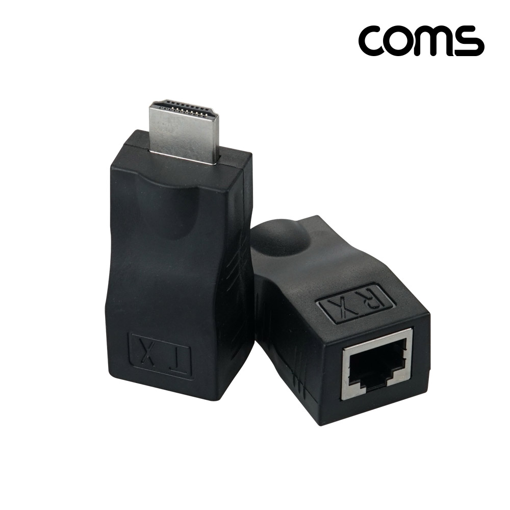 Coms HDMI 리피터 (RJ45) 30M 1080p 이더넷 CAT5e CAT6