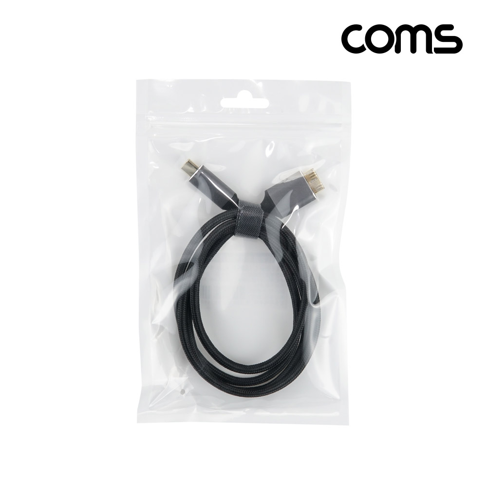 Coms USB 3.1 C타입 to USB 3.0 micro B 마이크로 B타입 변환케이블 1M