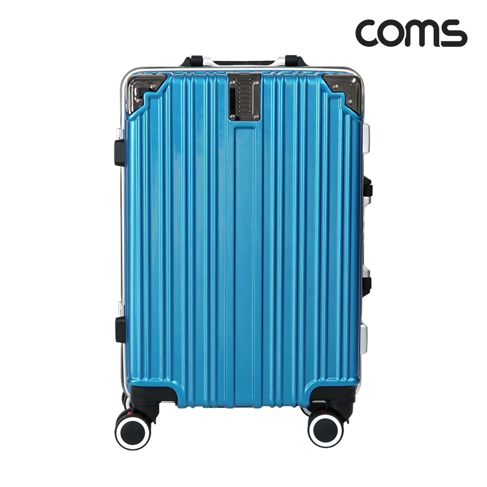 Coms 여행용 20형 기내용 캐리어 Blue