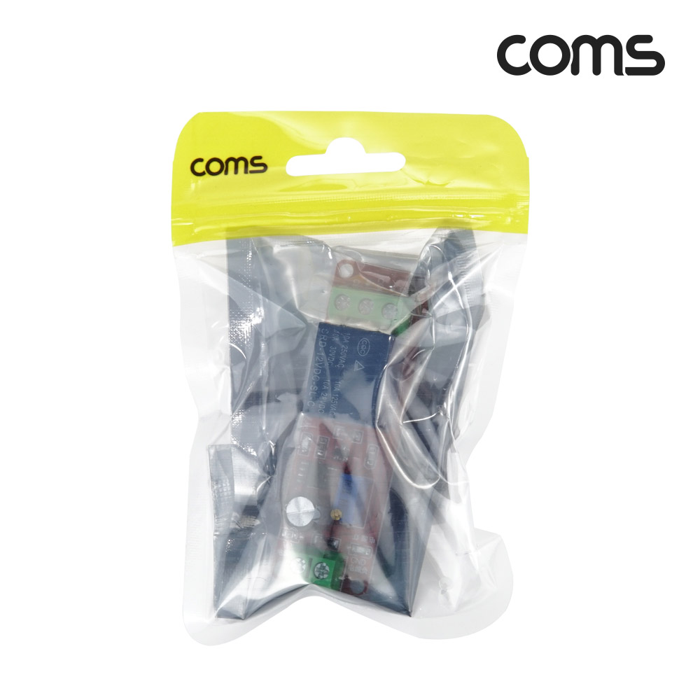 Coms 딜레이 제어 타이머 모듈 시간 지연 설정 최대 0~10초 DC12V