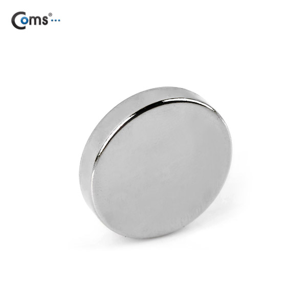 Coms 자석 네오디움 25mmx5T(원형) 동전, 1ea (k)