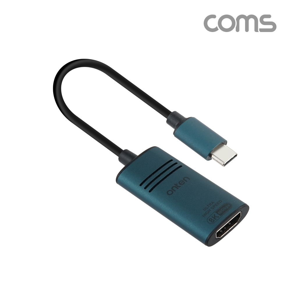 Coms USB Type C to HDMI 컨버터 케이블 8K@30Hz C타입 USB 3.1