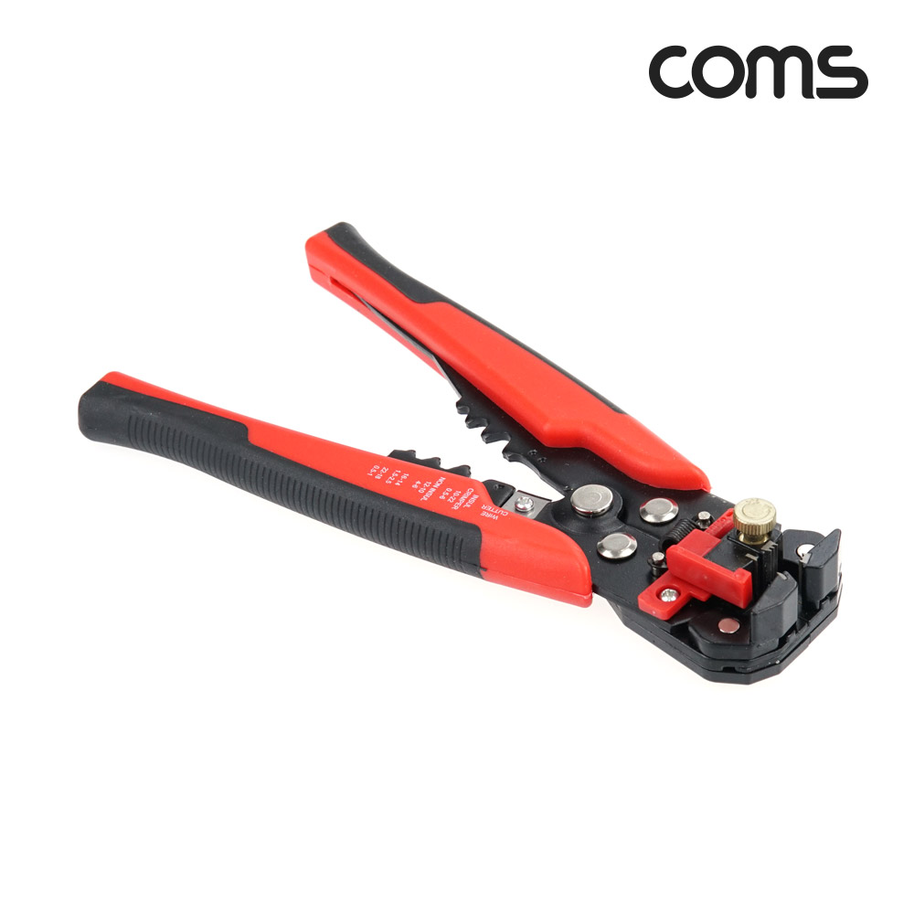 Coms 와이어 스트리퍼 AWG 10~24 탈피기 광섬유 공구 전선 와이어 피복 제거 크림퍼 클림퍼 클림핑 크림핑