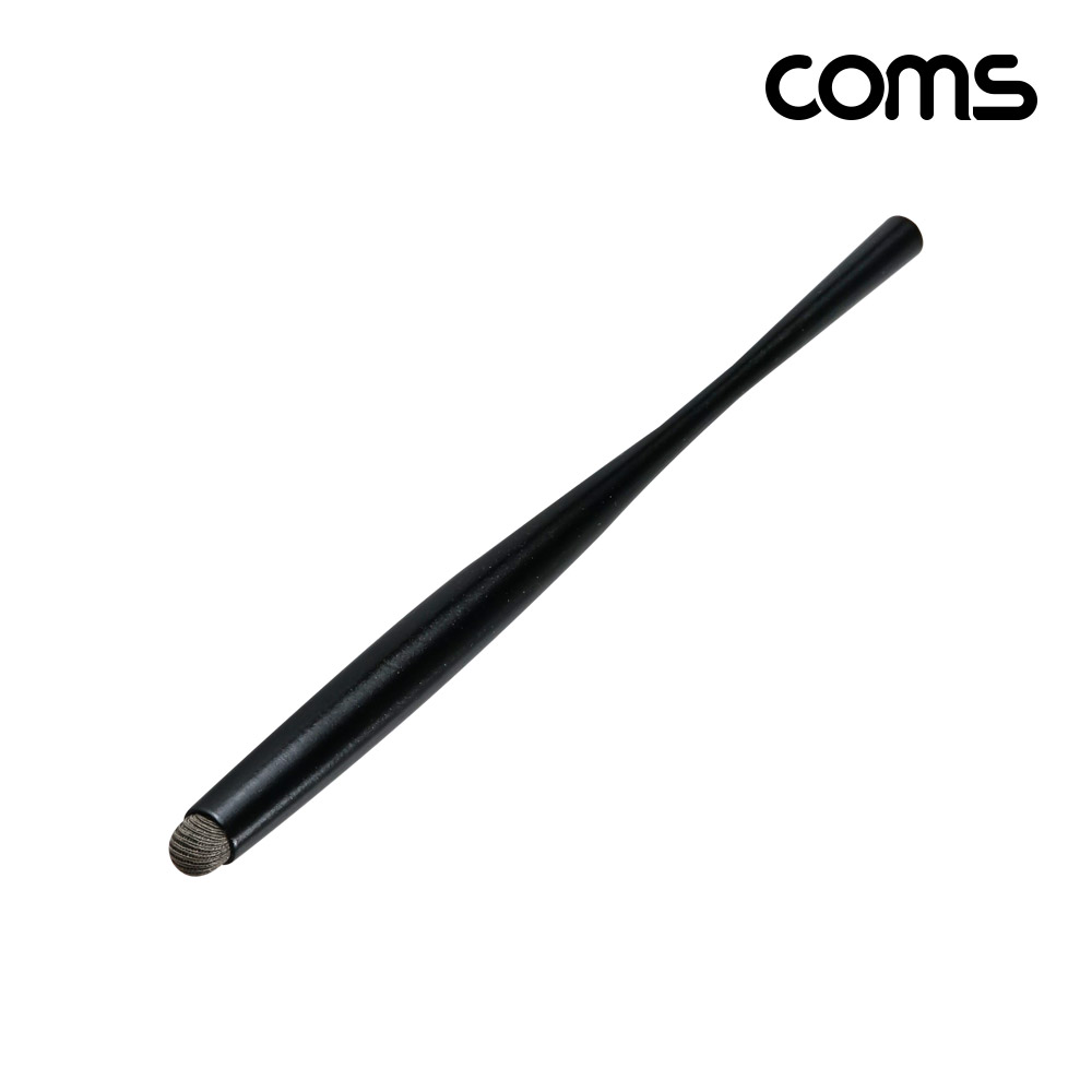 Coms 스마트폰 터치펜 야구 배트형 검정