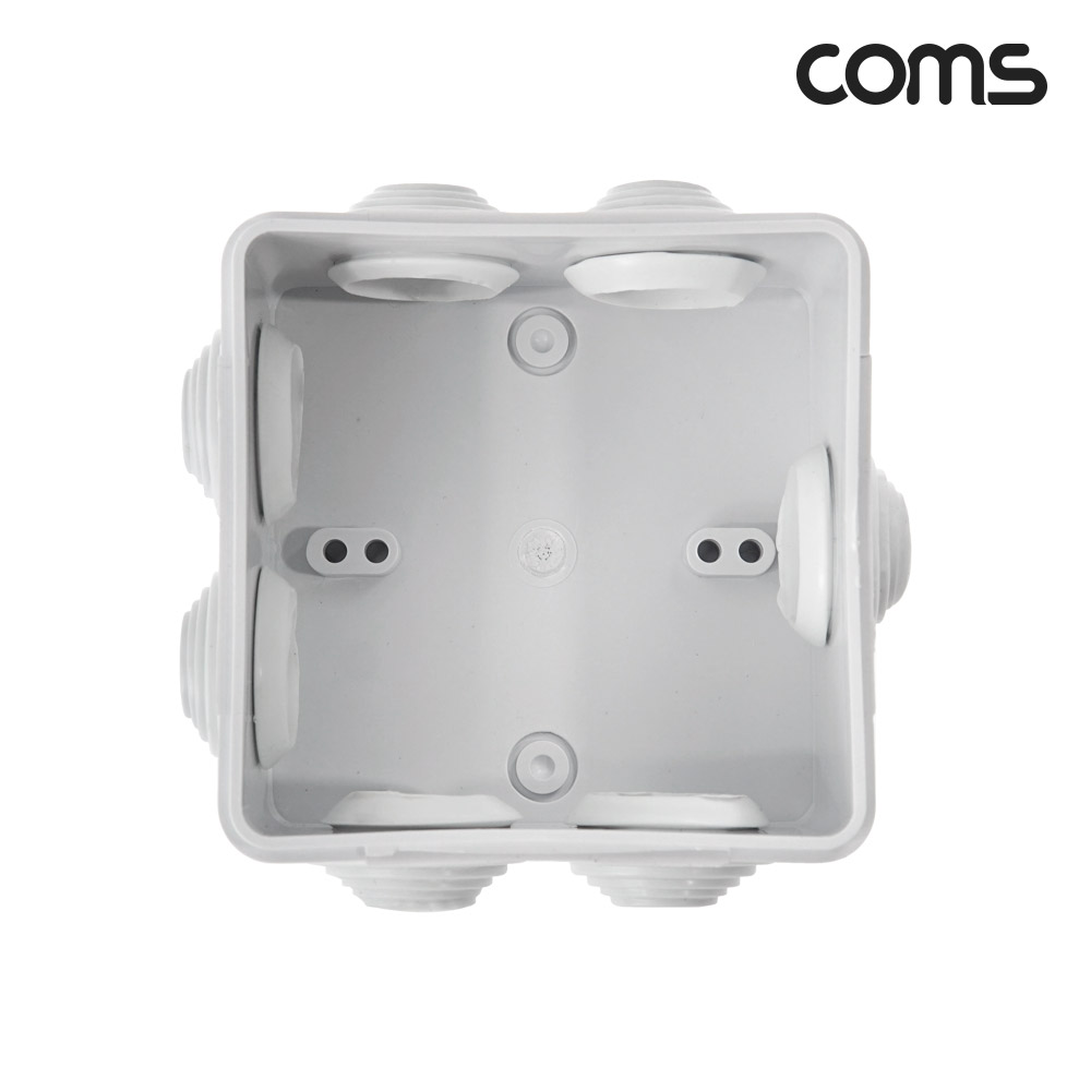Coms CCTV 하이박스 정션박스 전기박스 85x85x50 방수 IP55