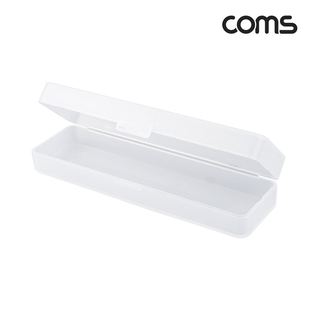 Coms 다용도 PVC 수납함 정리박스 보관 케이스 170x47x30mm