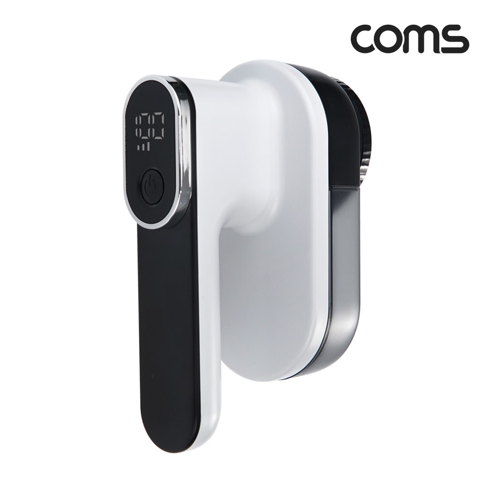 Coms 보풀제거기 무선 충전식 6중날 3단조절 겨울옷 니트