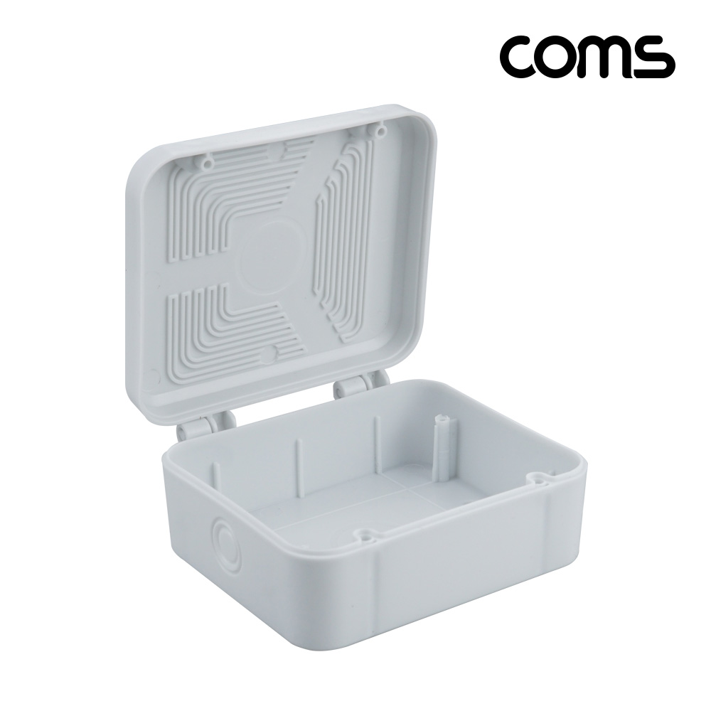 Coms 엔클로저 다용도 플라스틱 몰딩 생활방수 케이스 115x90x55mm