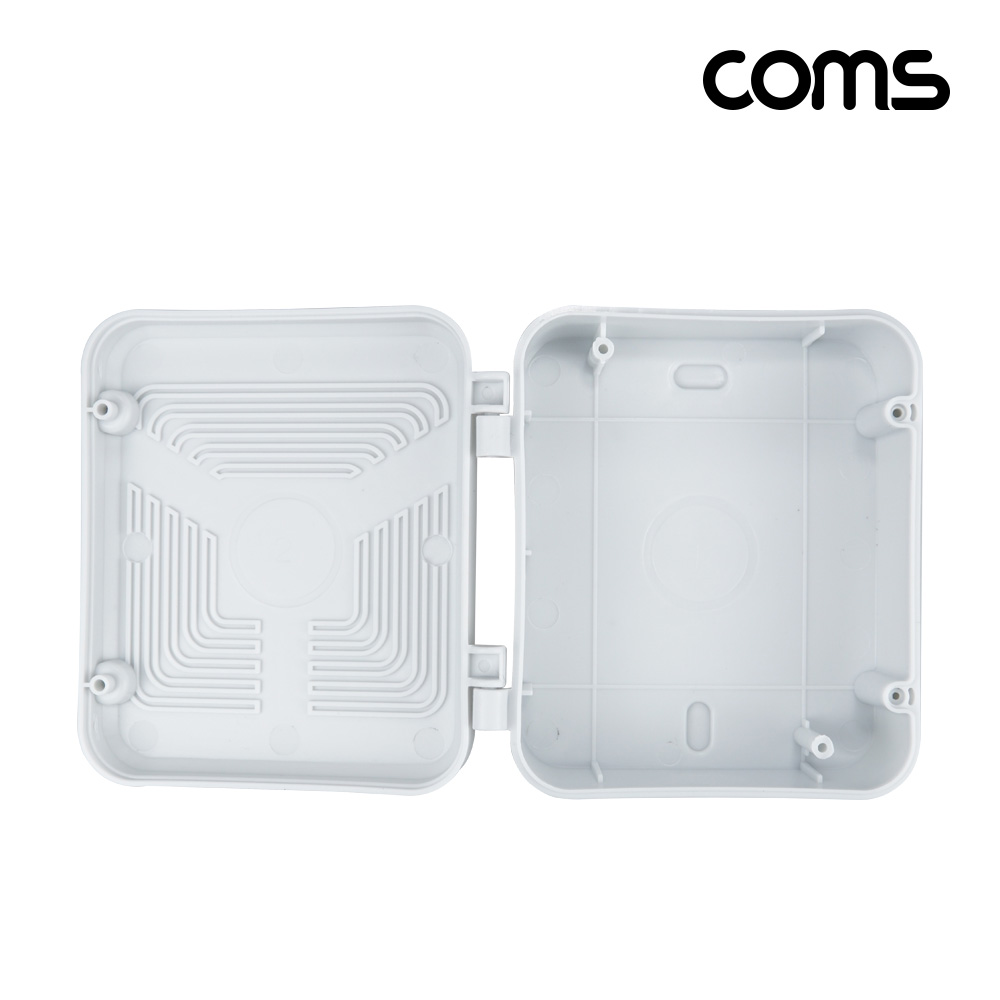 Coms 엔클로저 다용도 플라스틱 몰딩 생활방수 케이스 115x90x55mm