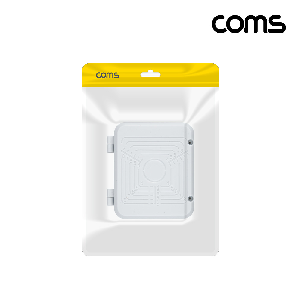 Coms 엔클로저 다용도 플라스틱 몰딩 생활방수 케이스 115x90x55mm