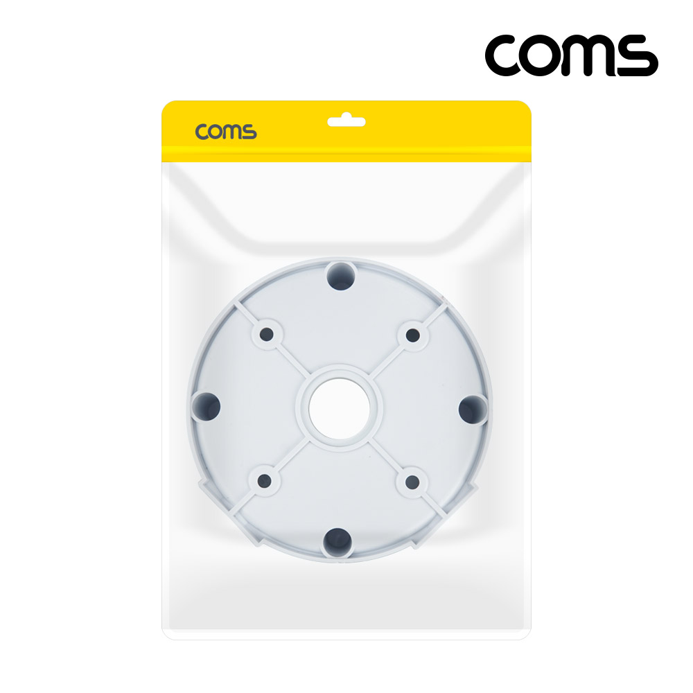 Coms 엔클로저 다용도 플라스틱 몰딩 원형 케이스 CCTV 하이박스 방수박스