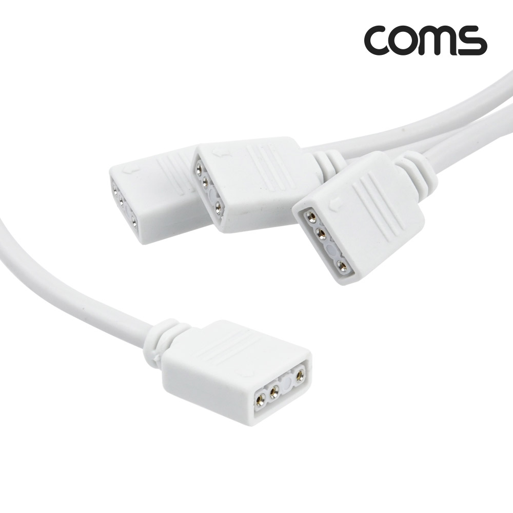 Coms 전원 분배 케이블 3핀 3PIN 3분배 슬림 LED 모듈