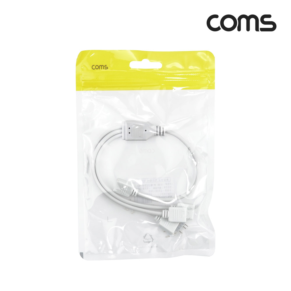 Coms 전원 분배 케이블 3핀 3PIN 3분배 슬림 LED 모듈