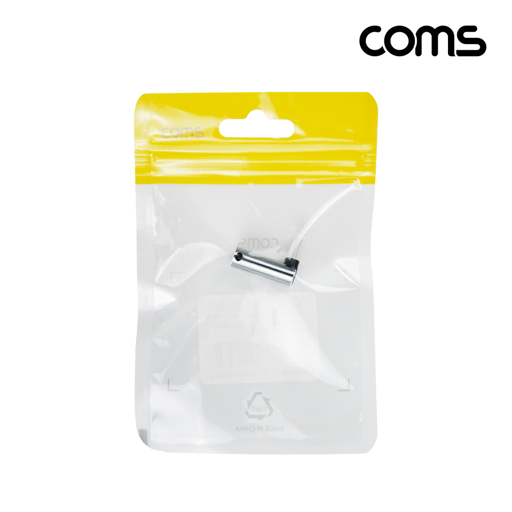 Coms USB 3.1 Type C 꺾임 젠더 C타입 to 8핀 iOS 8Pin PD충전 27W 9V3A