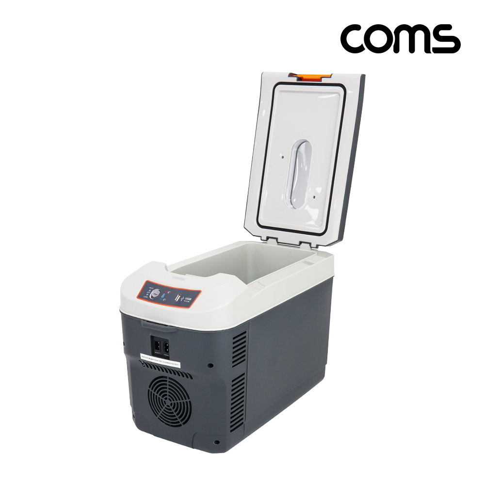 Coms 대용량 냉온장고 10L 차량용 가정용 휴대용 냉장 5~25도, 온장 50~65도 저소음