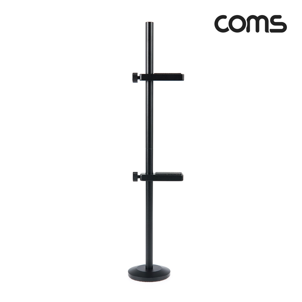 Coms 2단 그래픽카드 가이드 VGA GPU 수직 거치대 지지대 이중 홀더 알루미늄 받침대 브라켓 고정 높이조절