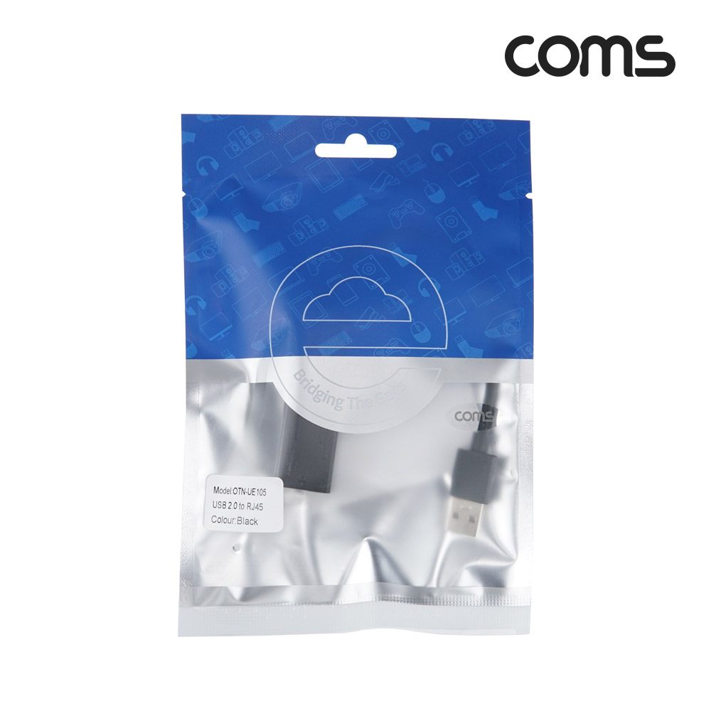 Coms USB 2.0 유선랜카드 컨버터 랜 LAN RJ45 10/100Mbps