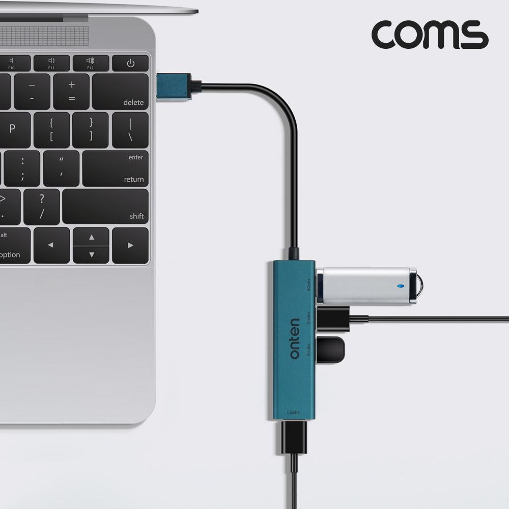 Coms USB 3.0 4포트 허브 USB-A 3.0 to 3.0 4포트