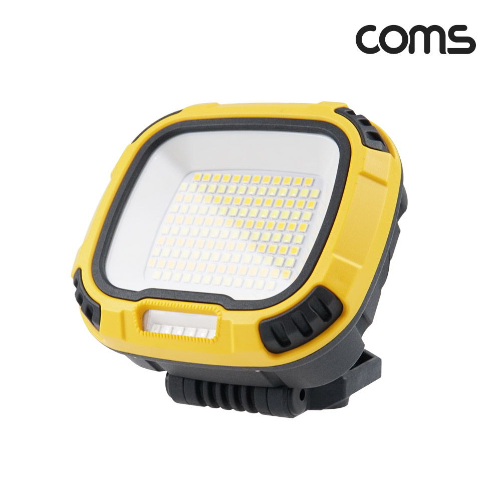 Coms 멀티 LED 랜턴 램프 라이트 충전식 Type C 4단 색상 밝기조절 캠핑등 낚시등 작업등