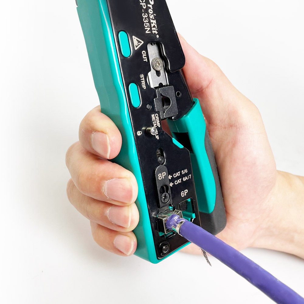 PROKIT(CP-335N) 모듈러 크림핑툴 CAT5/6/7 클림핑