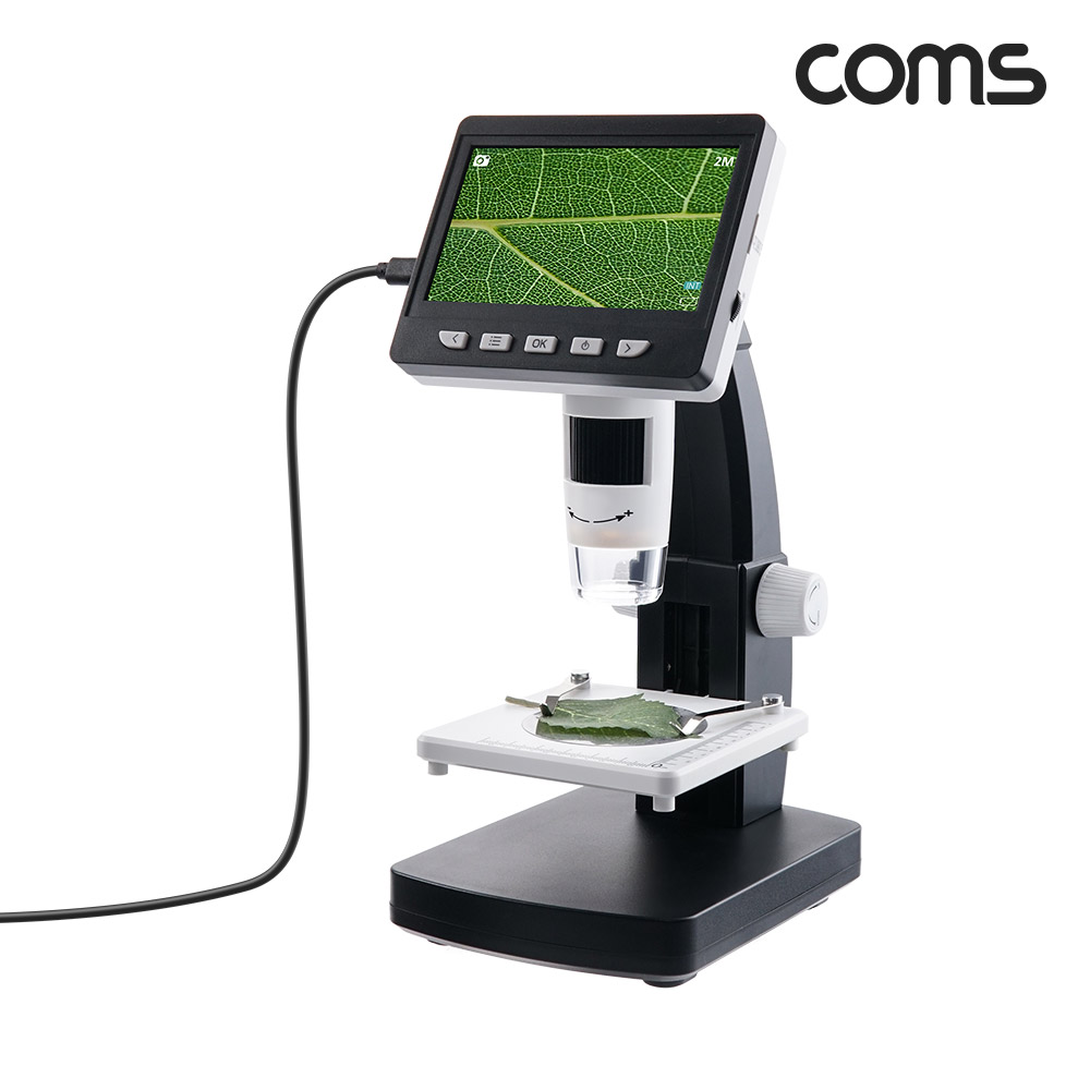 Coms 1000배율 4.3형 FHD LCD 디지털 모니터 현미경