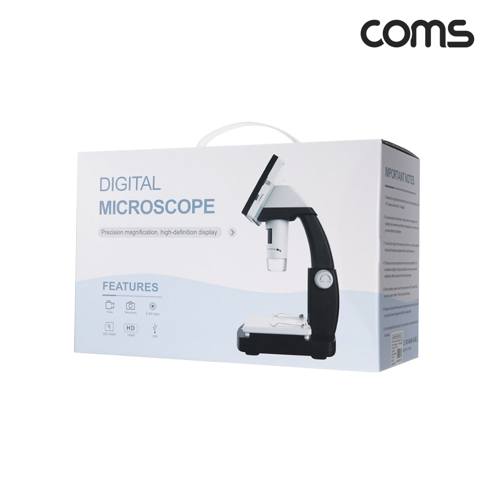 Coms 1000배율 4.3형 FHD LCD 디지털 모니터 현미경