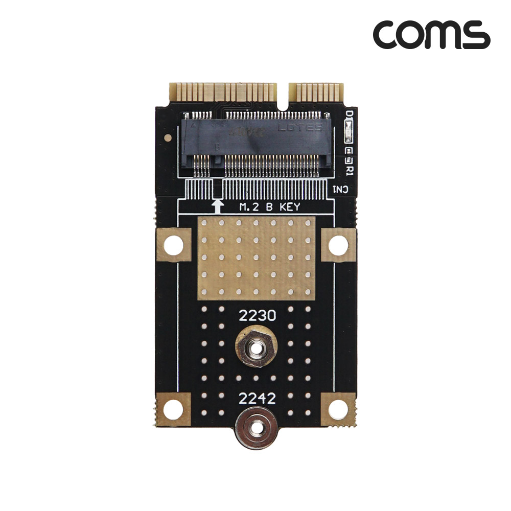 Coms mSATA M.2 (NGFF) B Key 2230 2242 SSD 어댑터