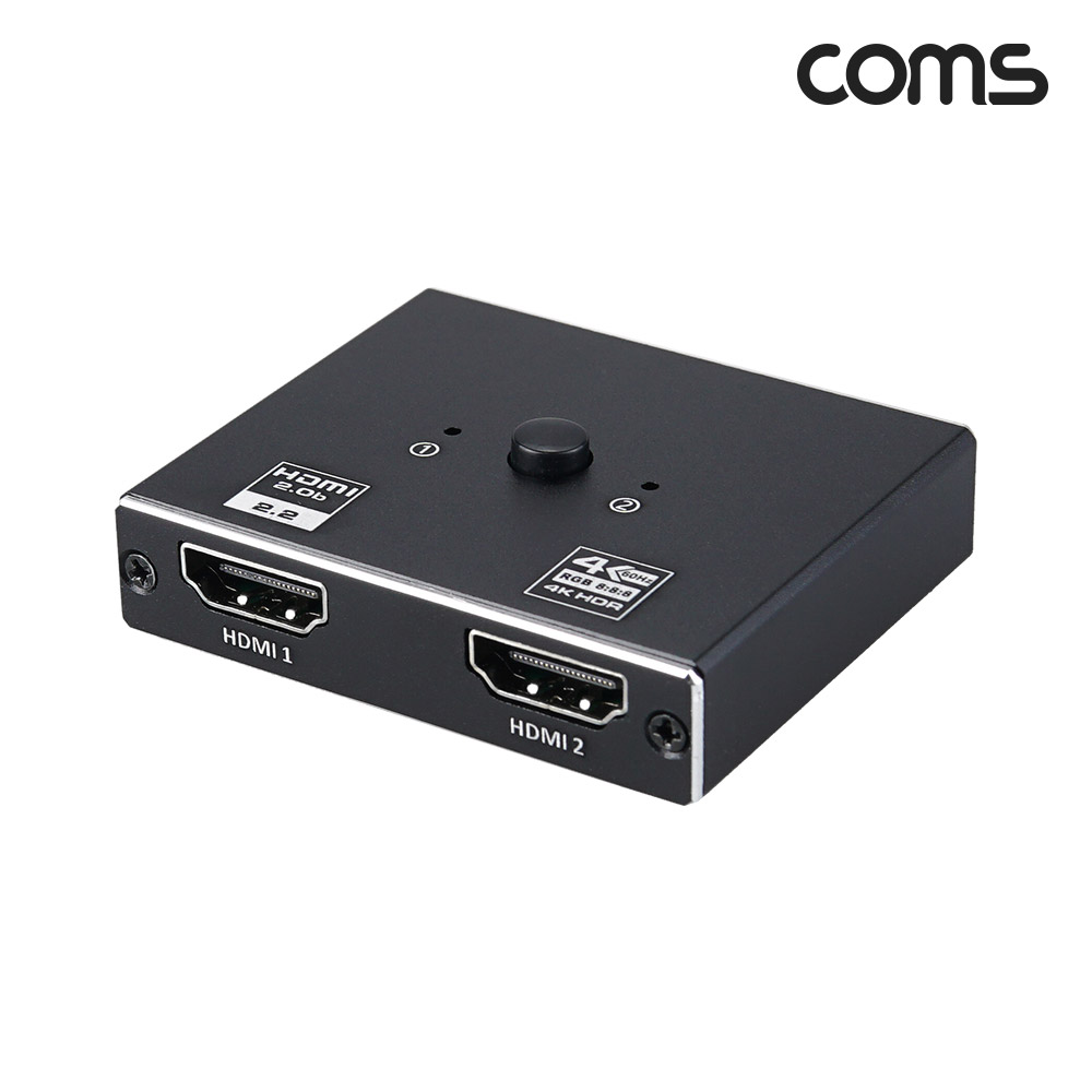 Coms HDMI 2.0 양방향 선택기 2x1 1x2 4K@60Hz