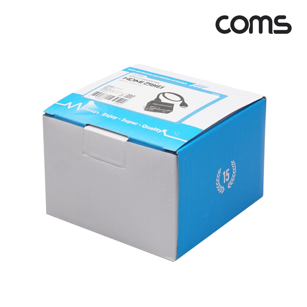 Coms HDMI 오디오 컨버터 HDMI to HDMI+SPDIF+스테레오 3.5mm 신호분리