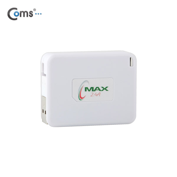 Coms 스마트폰 케이블(자동감김), ( iOS 8P/ USB)데이터,충전