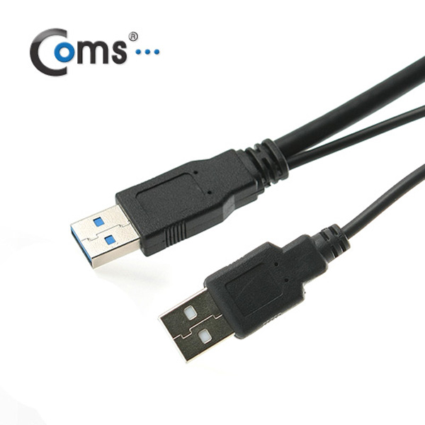 Coms USB 3.0/Micro USB(B) 케이블 1M / 외장하드용