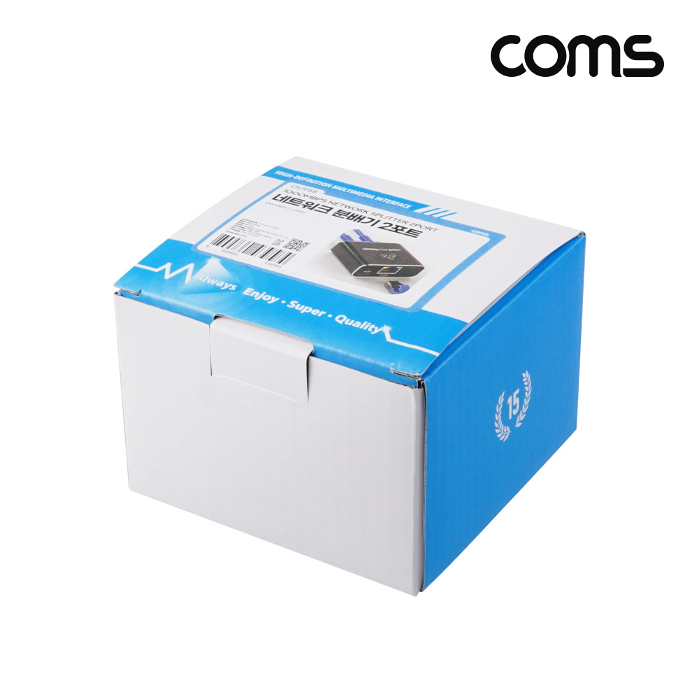 Coms 기가비트 네트워크 허브 2Port RJ45 10000mbps Gigabit