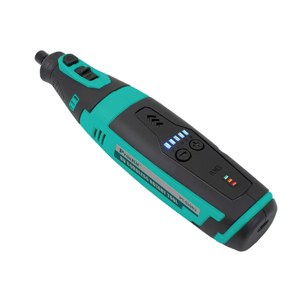 PROKIT (PT-5208U) 충전식 전동 그라인더 세트 C타입 충전식 2000mah