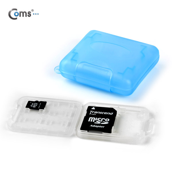 Coms 케이스- 메모리용 (Micro SD/SD), 2중 케이스