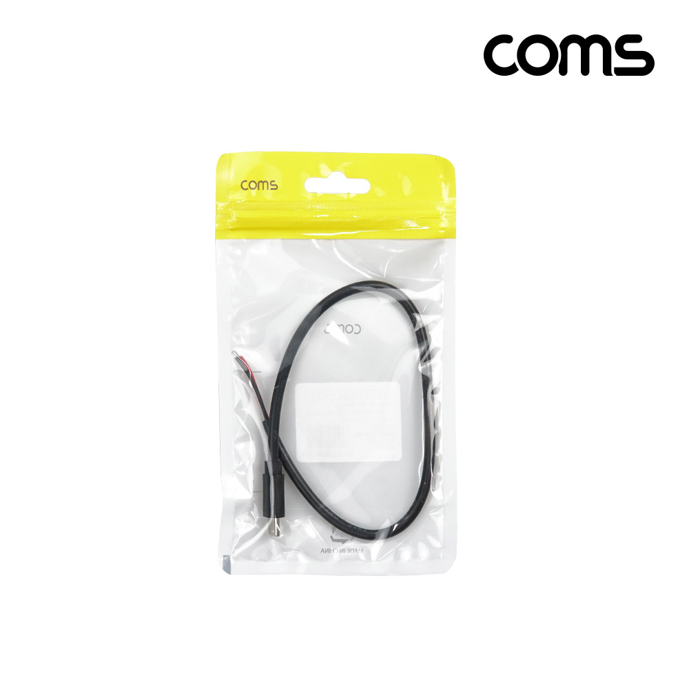 Coms USB C타입 제작용 케이블 2선 PD 전원