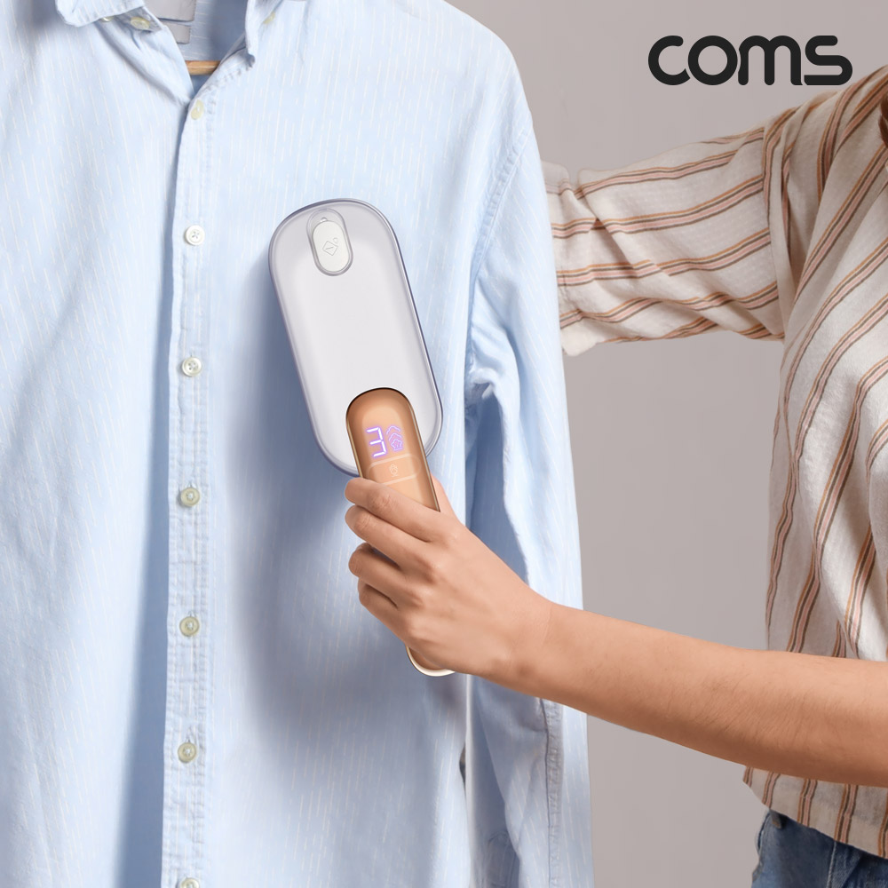 Coms 2in1 접이식 핸디 스팀다리미