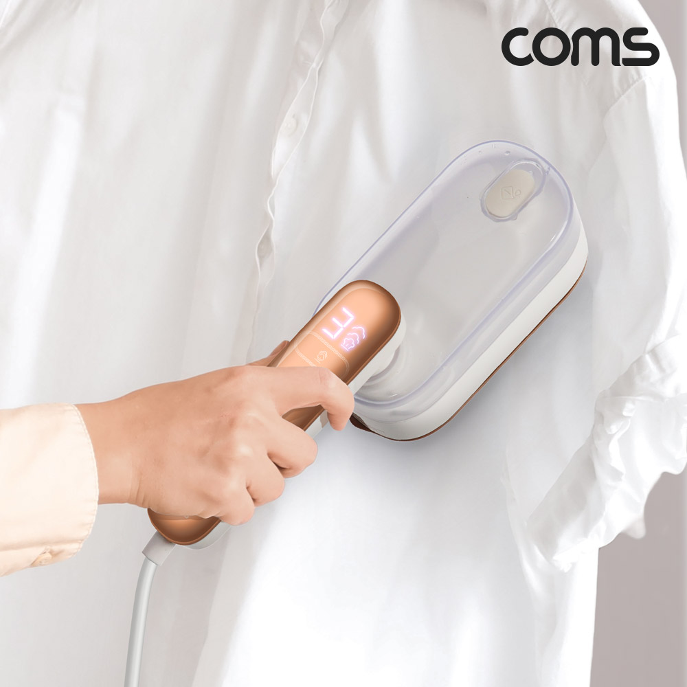 Coms 2in1 접이식 핸디 스팀다리미