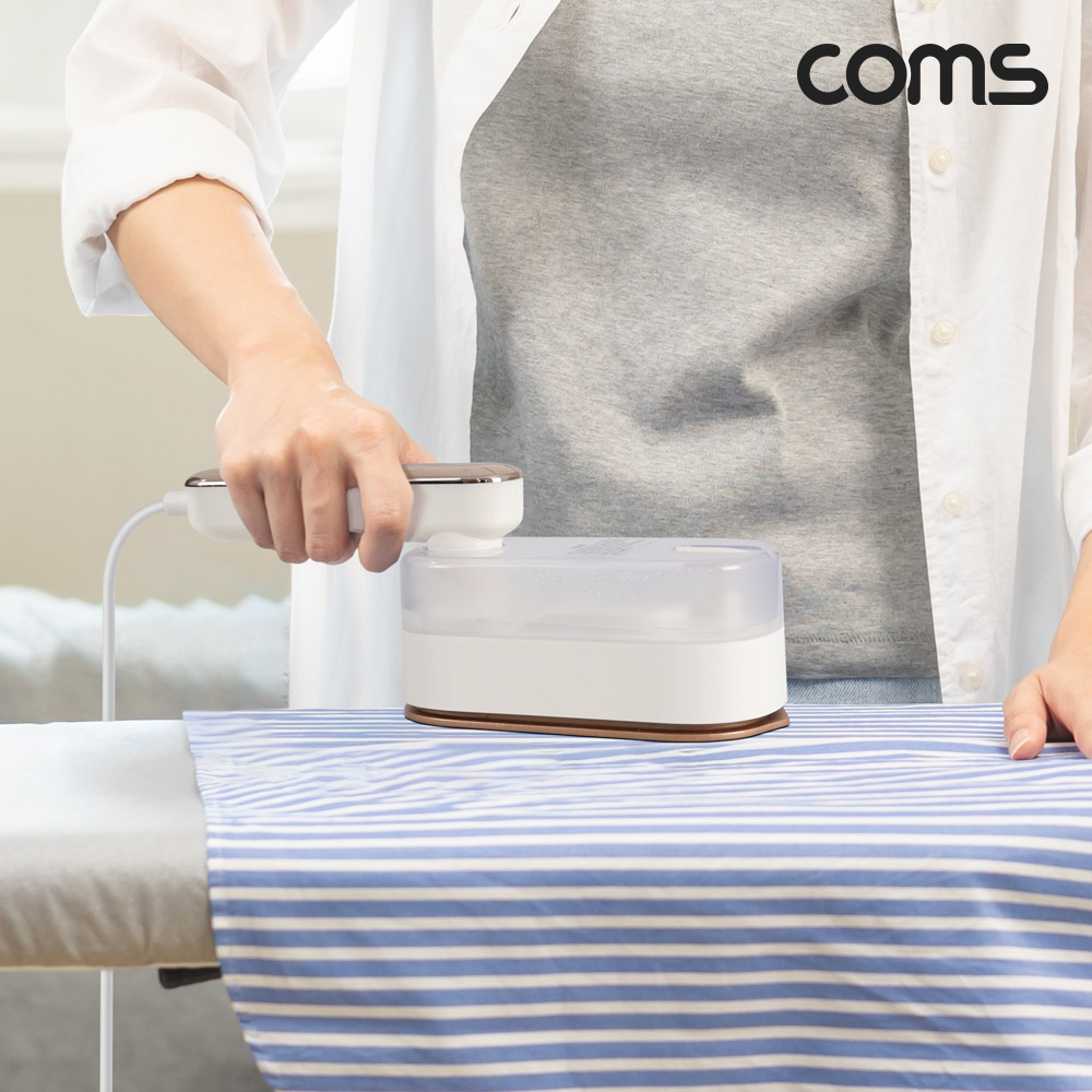 Coms 2in1 접이식 핸디 스팀다리미