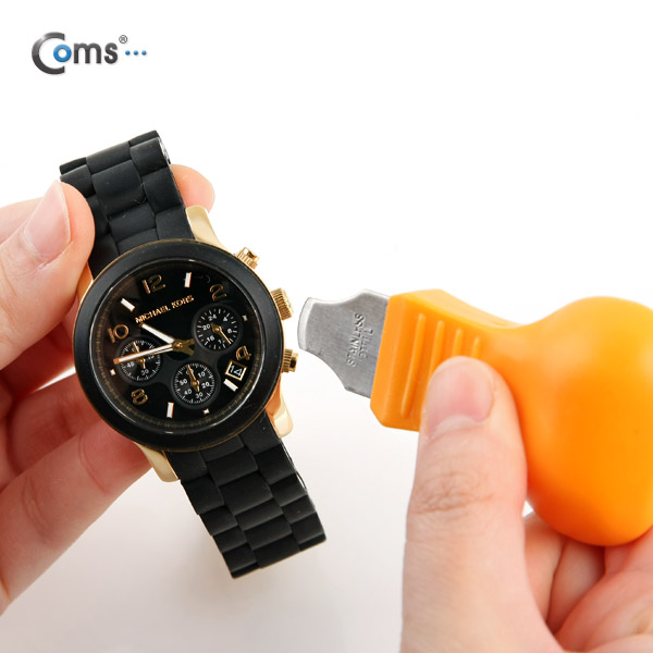 Coms 시계 (커버 오프너) 노랑/손목시계 커버, Watch Back Opener