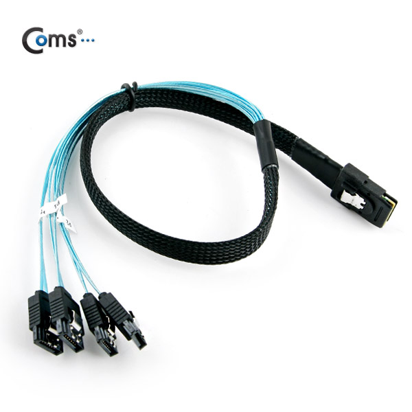 Coms SAS(SFF-8087/SATA) 케이블 50cm, 내장형