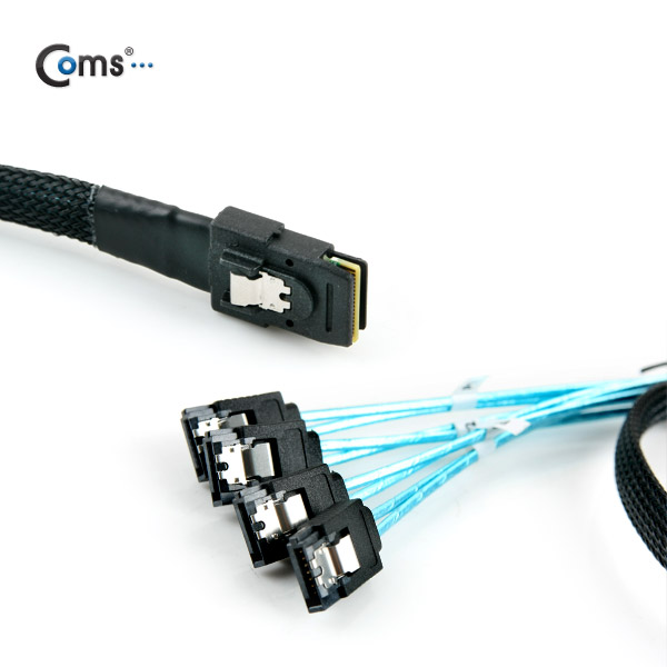 Coms SAS(SFF-8087/SATA) 케이블 50cm, 내장형